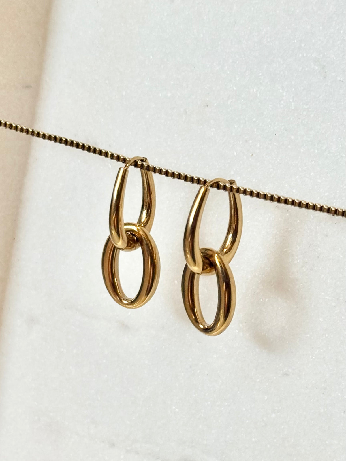 Double Hoop | Gold