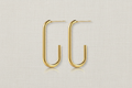 Roselyn Clip Earrings | Gold