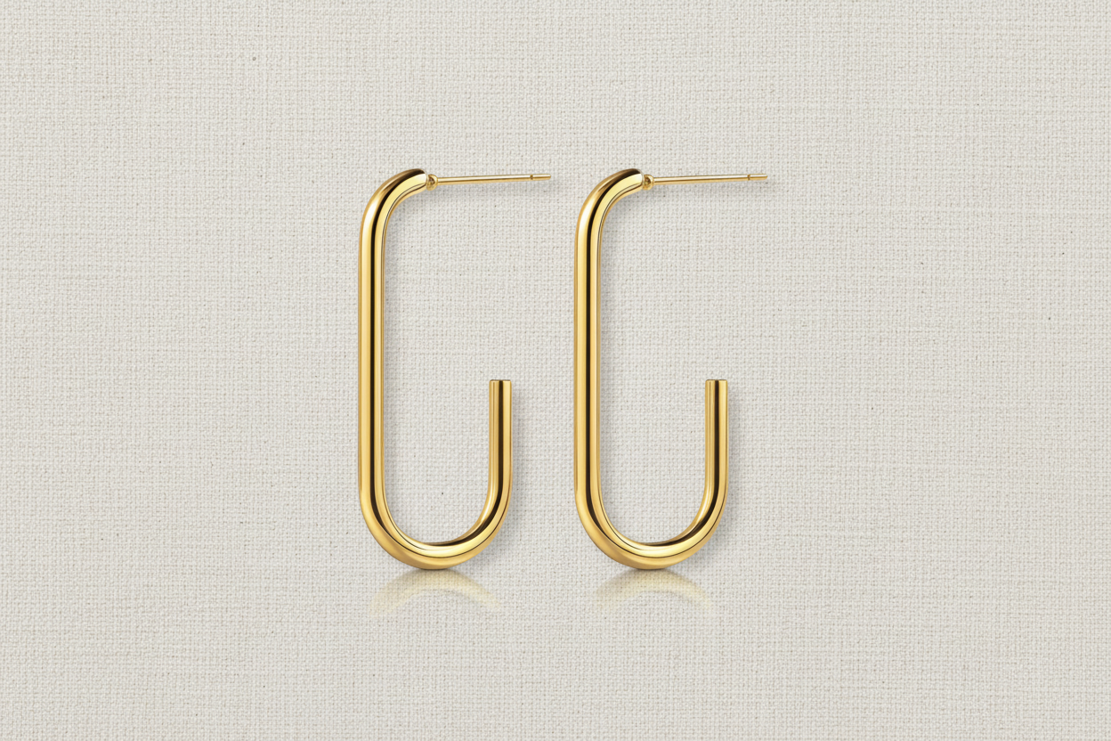 Roselyn Clip Earrings | Gold