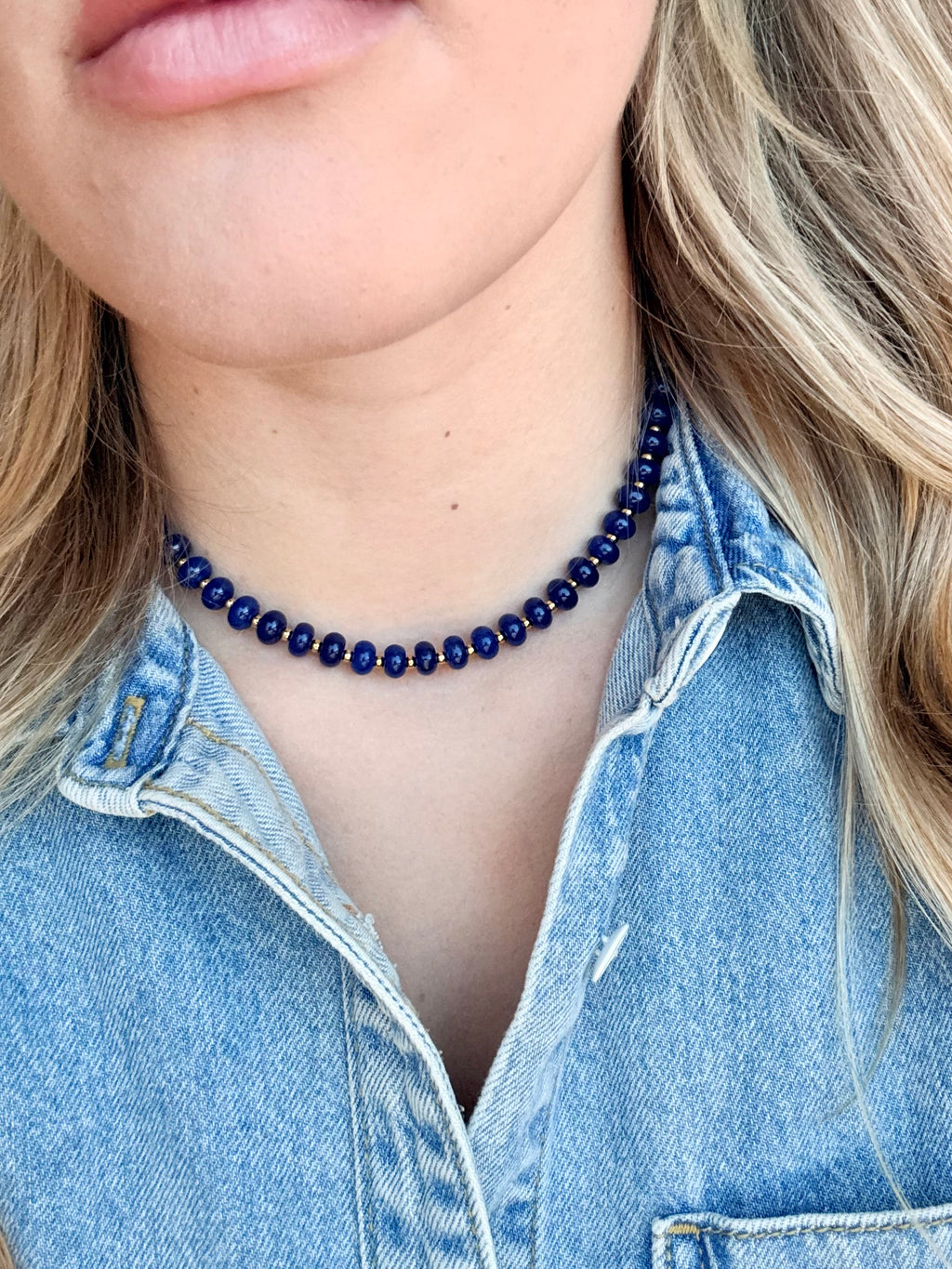 Blue Bird Necklace