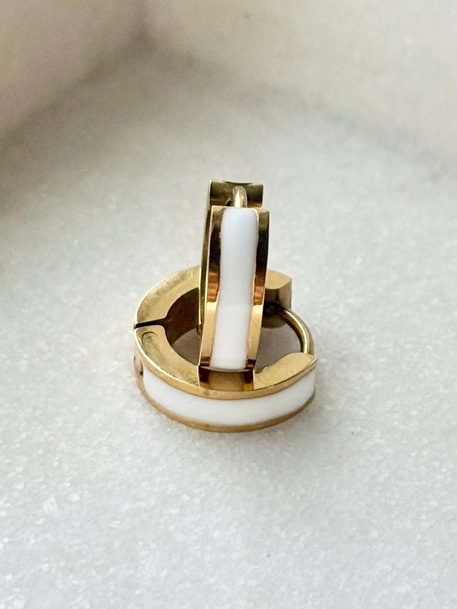 The Capri Hoops | Gold