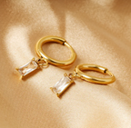 Meg Glow Huggies | Gold