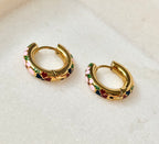 Petal Gold Hoops | Gold