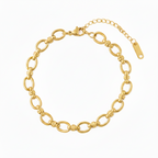 Molly Link Bracelet | Gold