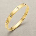 Luna Mood Bangle | Gold