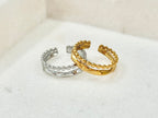 Double Take Ring | Gold & Silver
