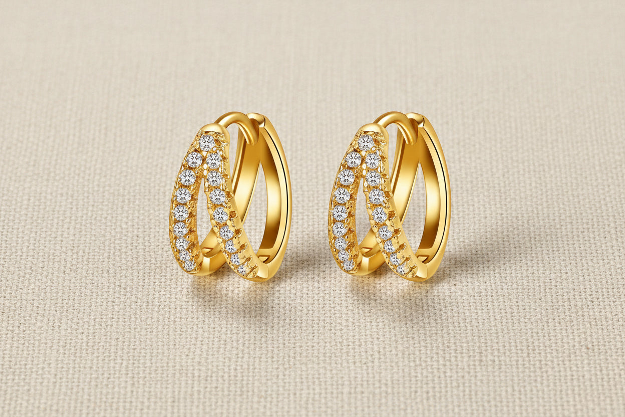 Rosie Resilience Hoops | Gold