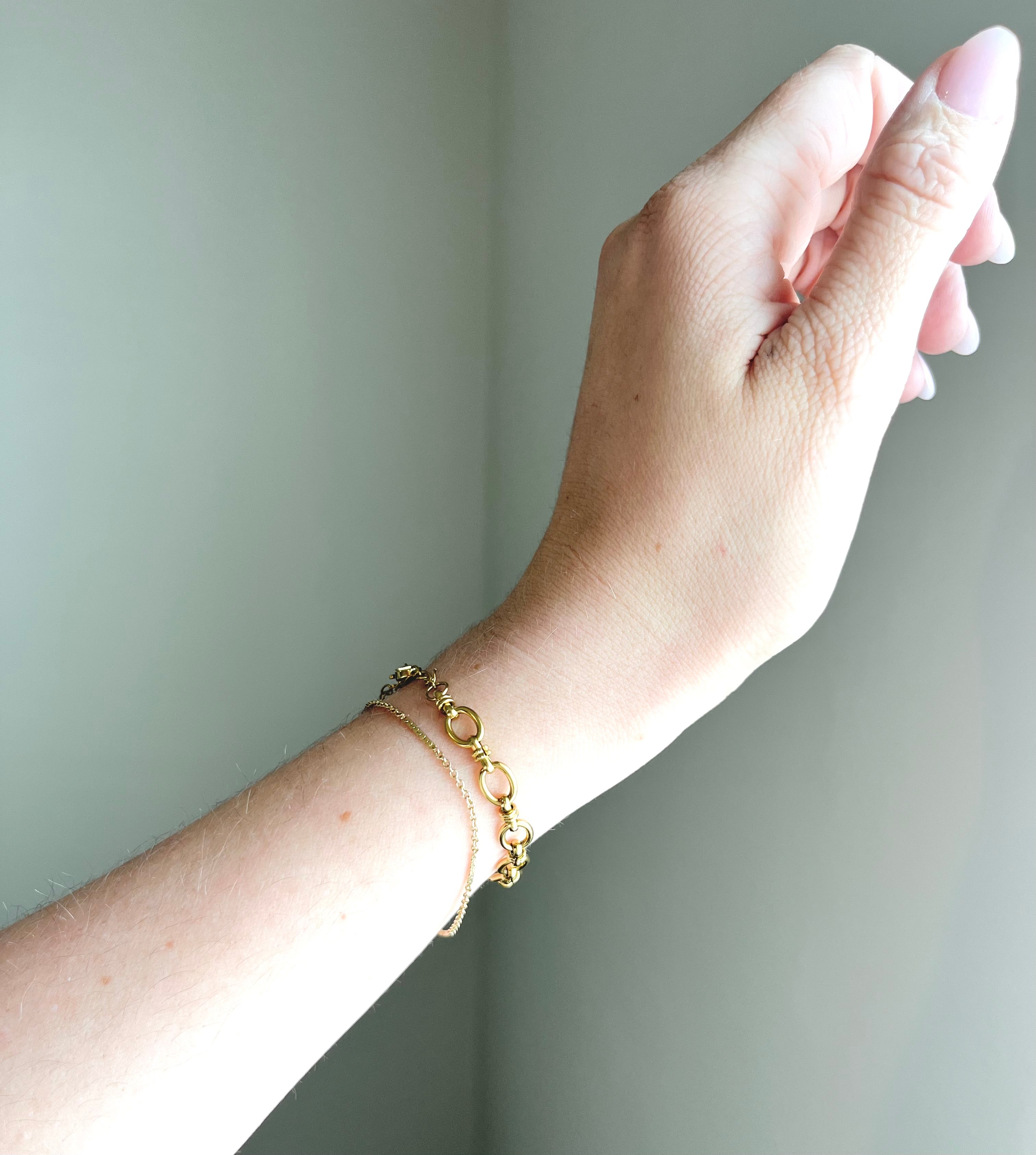 Molly Link Bracelet | Gold