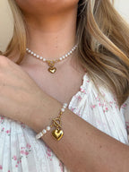 Ida Heart Bracelet | Gold