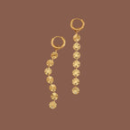 Lottie Burst Earrings | Gold