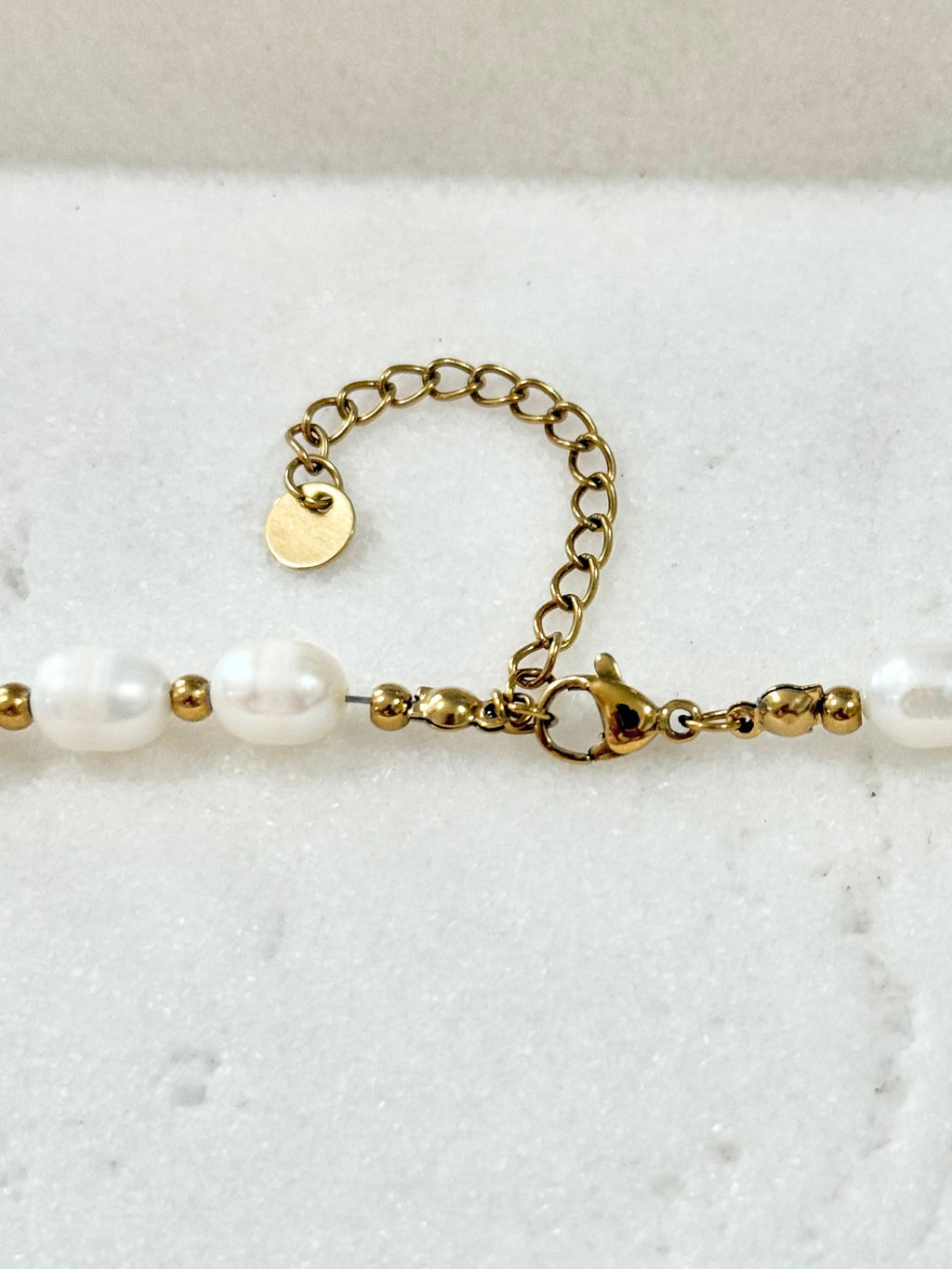Storybook Pearl Necklace | Gold