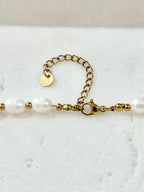 Storybook Pearl Necklace | Gold