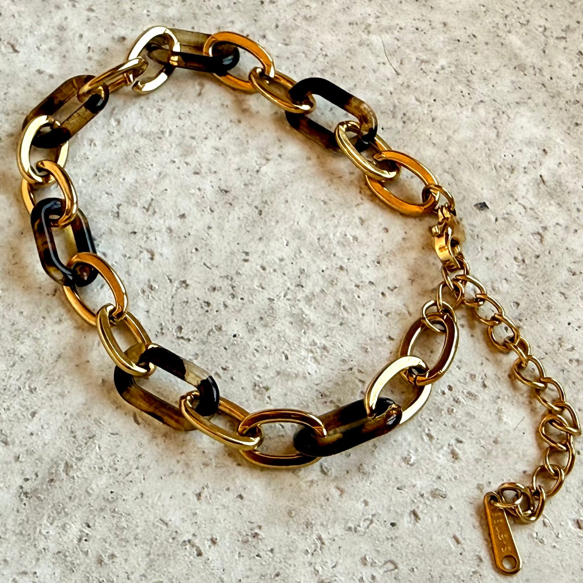 Tatum Leopard Bracelet | Gold