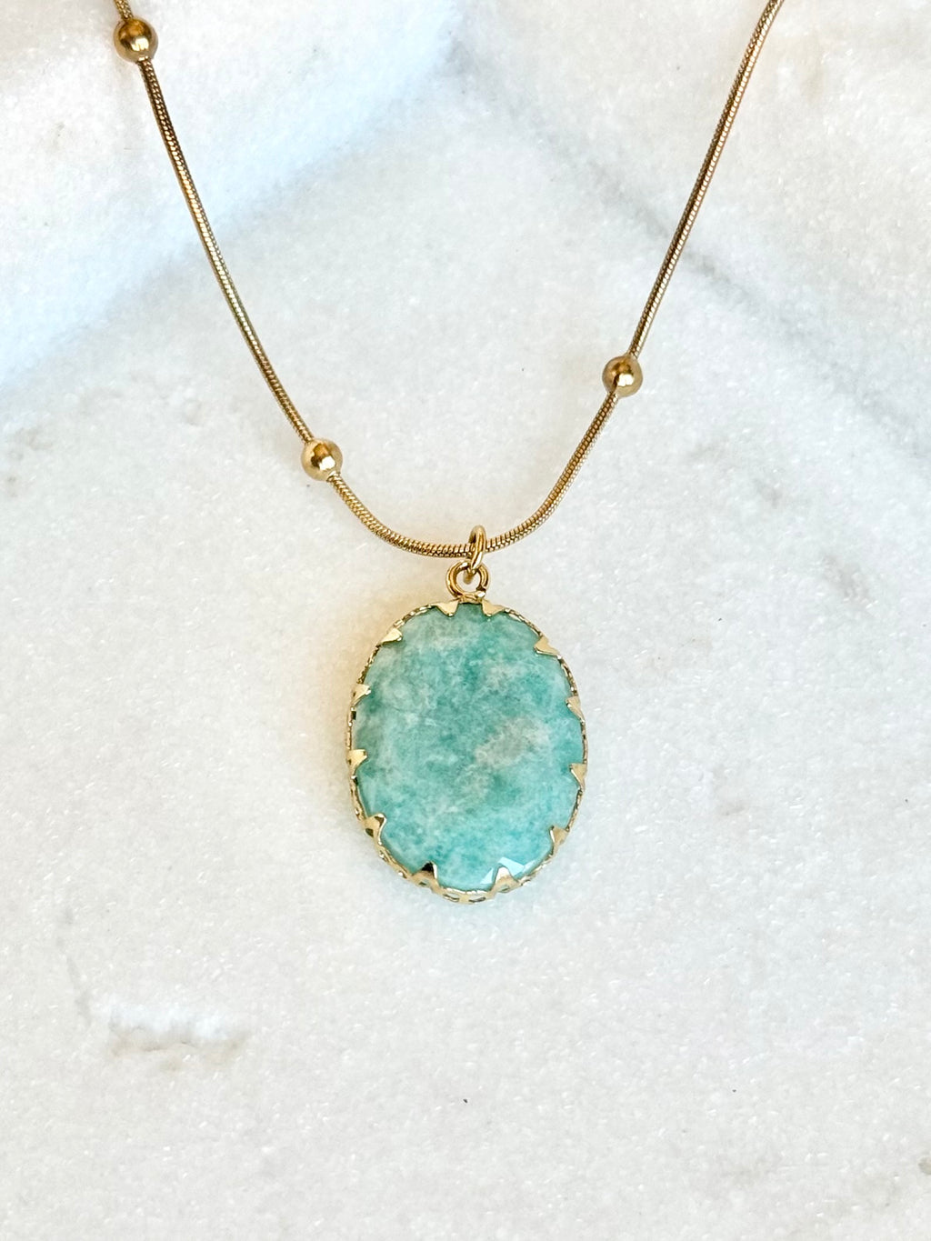 Coastal Layers Necklace Set | Gold