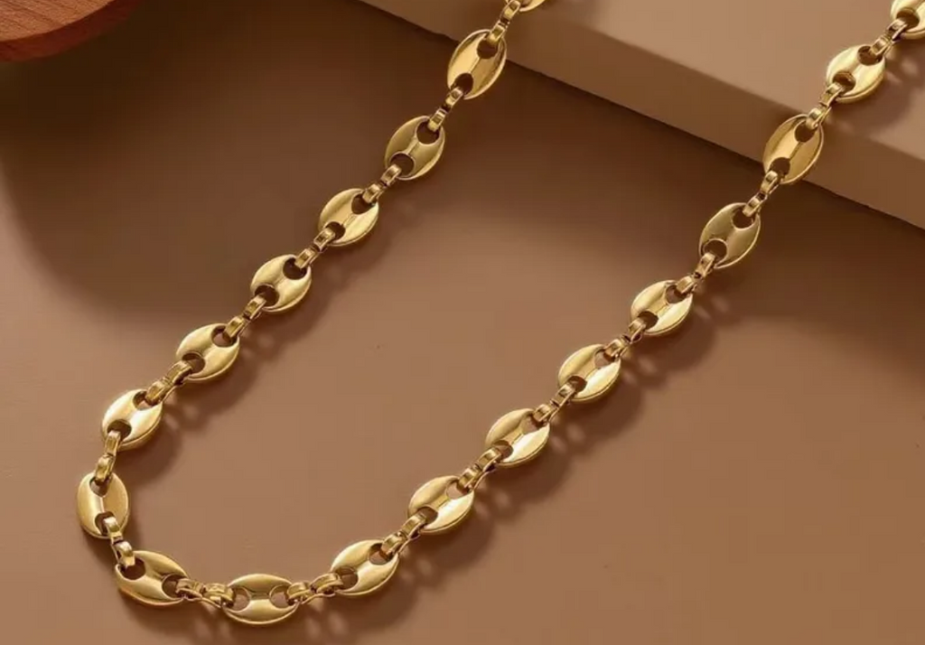 Charlie Bean Necklace | Gold