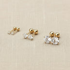 Georgiana Earring Set | Gold