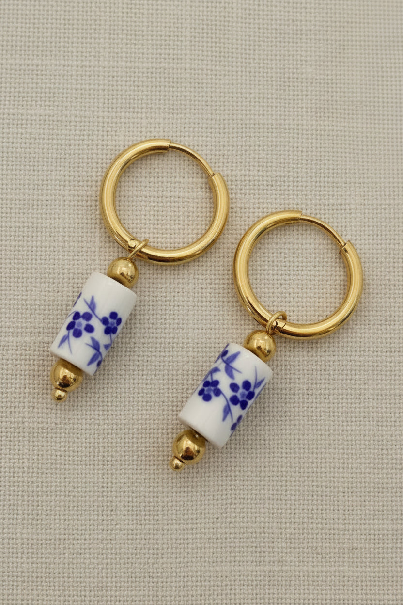 Pemberley Earrings|Gold