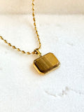 Amber Light Necklace | Gold