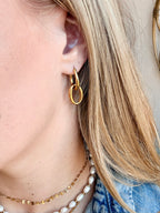 Double Hoop | Gold