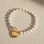 Ida Heart Bracelet | Gold