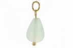 Green Natural Stone Charm