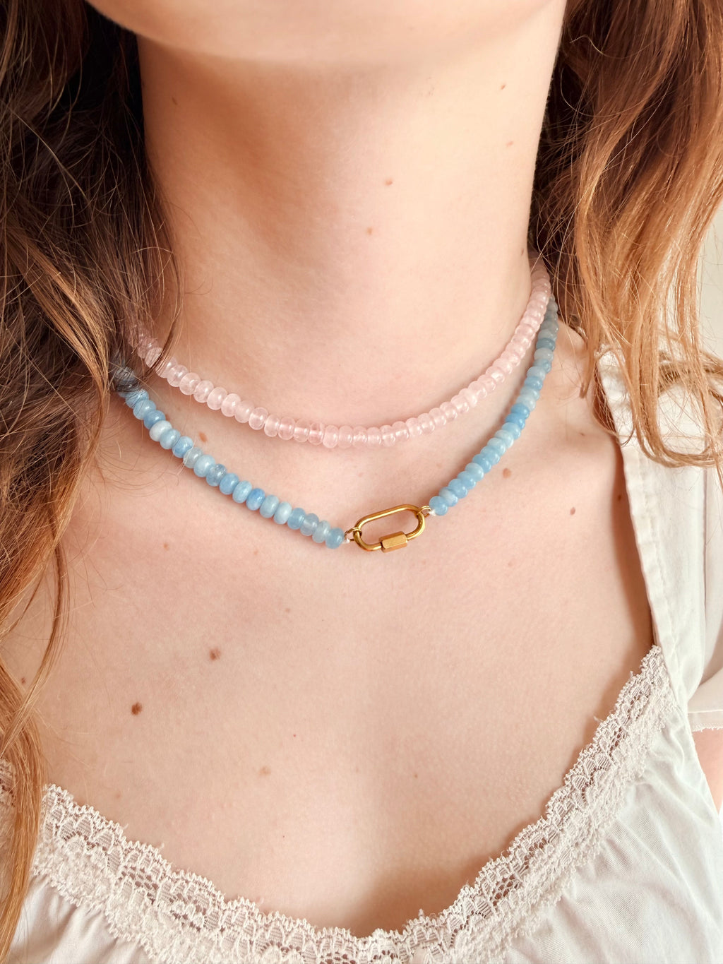 The Sea Glass Bead Necklace