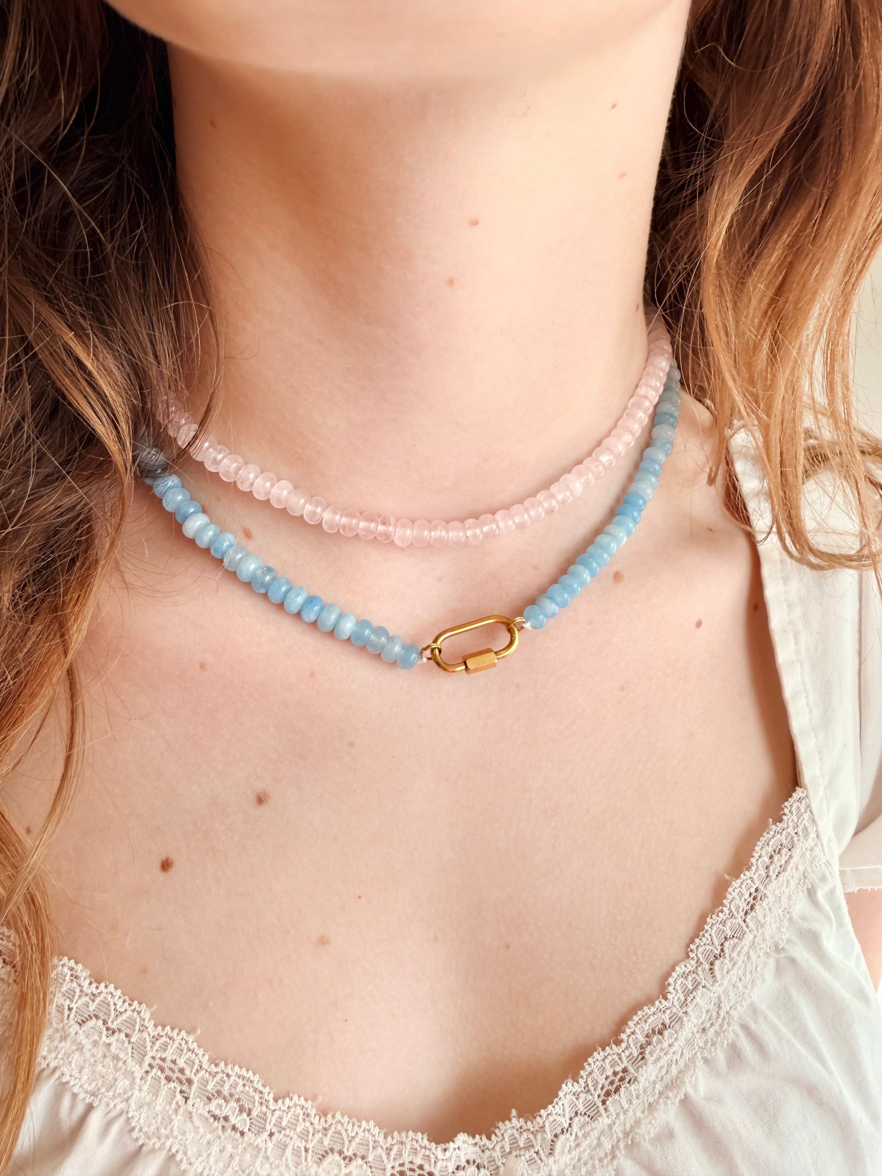 The Sea Glass Bead Necklace