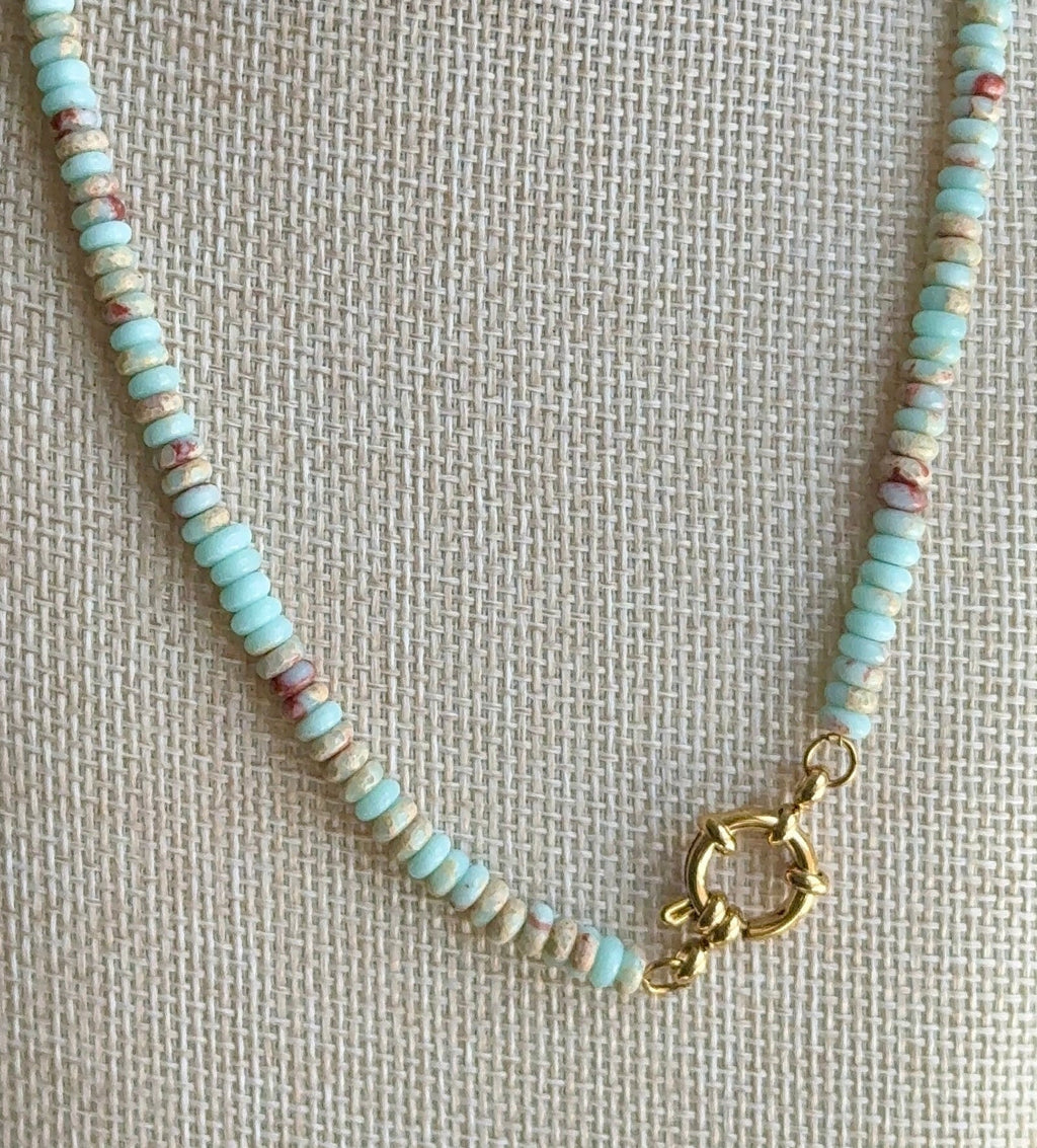 Rory Bead Necklace | Gold
