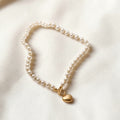 Ida Heart Necklace | Gold