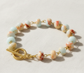 Nellie Bead Bracelet | Gold