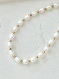 Storybook Pearl Necklace | Gold