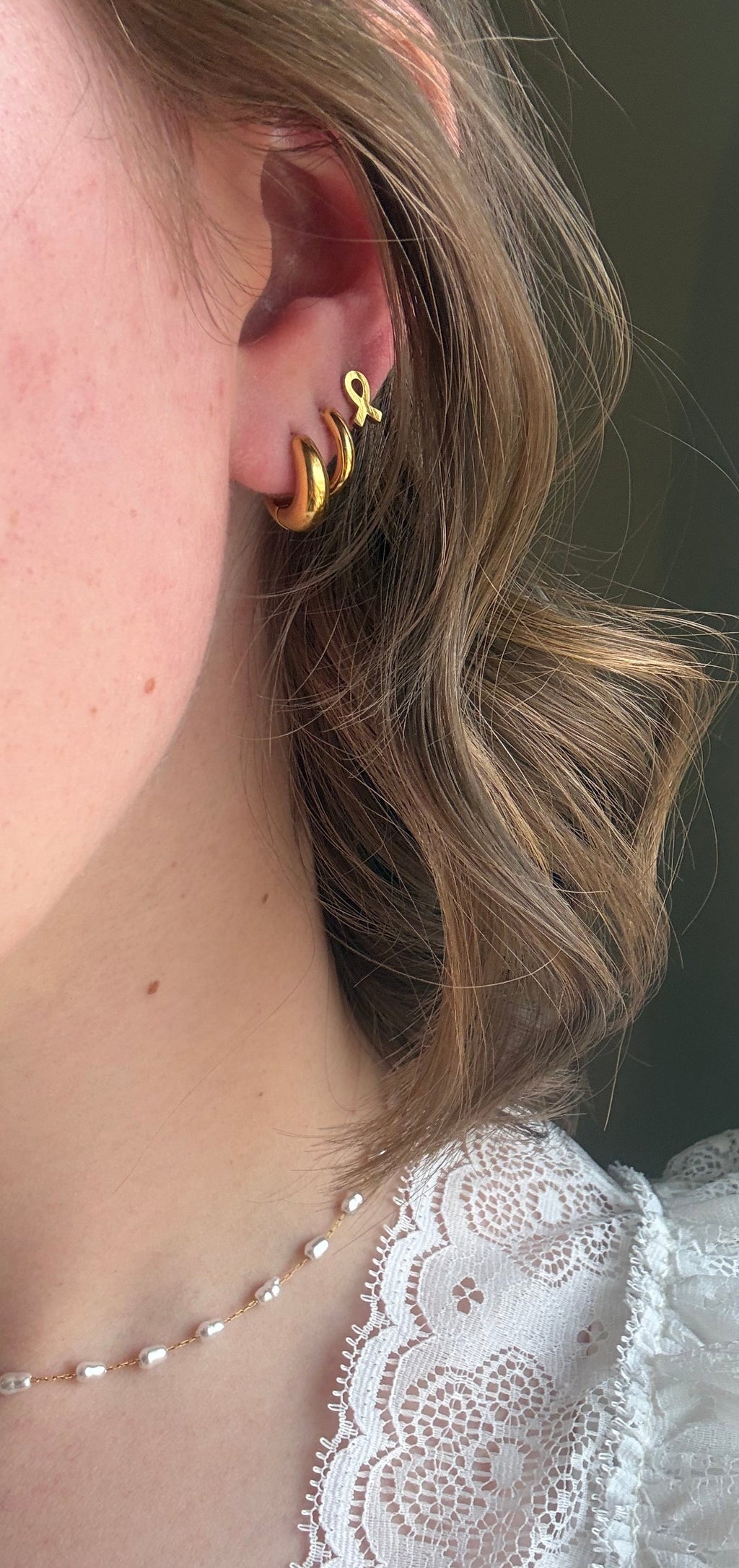 Honey Huggie Hoops | Gold & Silver
