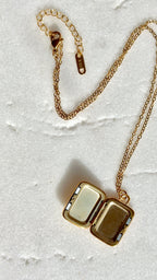 Gables Heart Locket | Gold