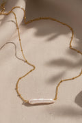 Evermore Pearl Necklace | Gold
