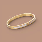 Goldie Pearl Bangle | Gold