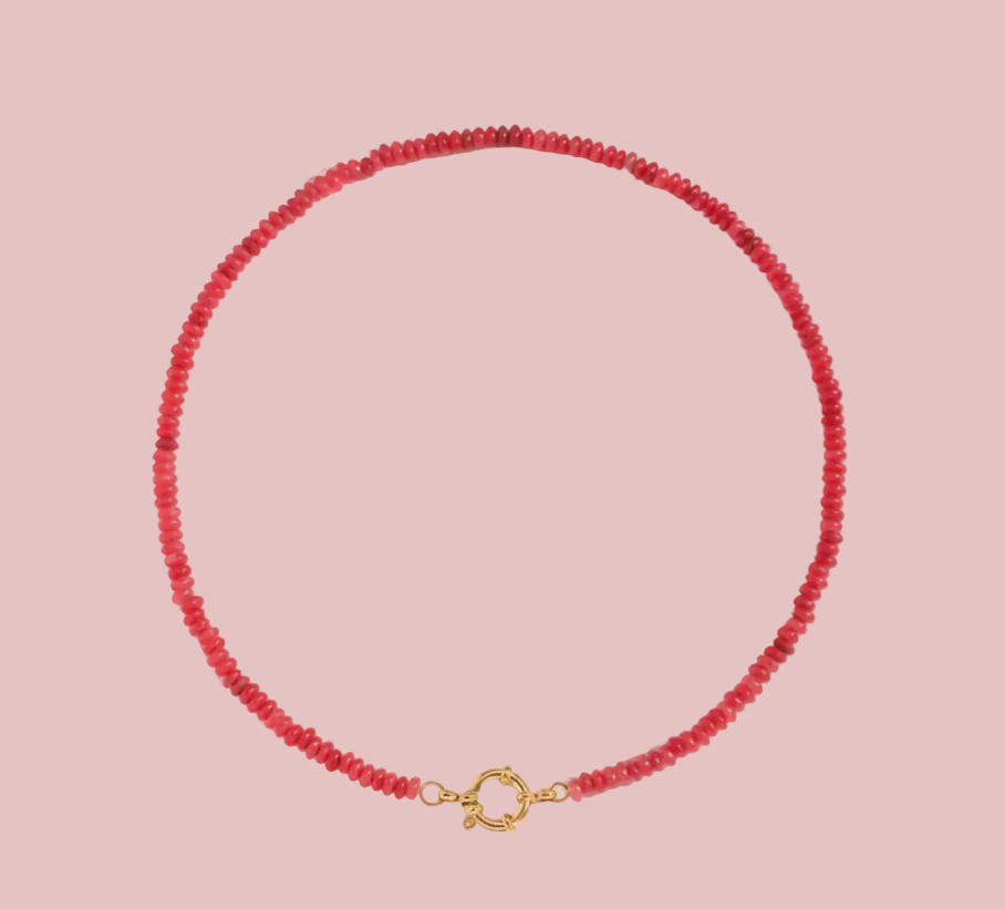 Lorelai Bead Necklace | Gold