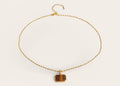 Amber Light Necklace | Gold