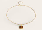 Amber Light Necklace | Gold