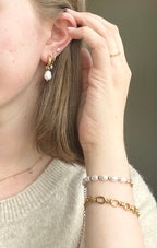 Emma Bean Bracelet | Gold
