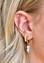 The Capri Hoops | Gold