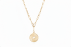 Haven Cross Necklace | Gold