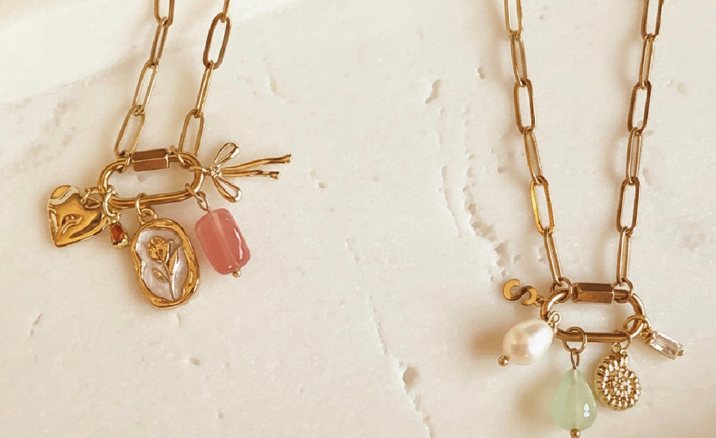 Anne Charm Necklace | Gold