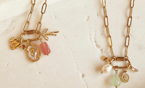 Anne Charm Necklace | Gold