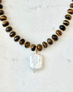 Cocoa Pearl Necklace
