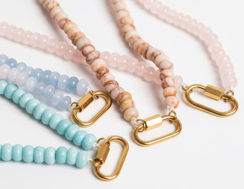 The Sea Glass Bead Necklace
