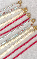 Kate Bead Necklace | Gold