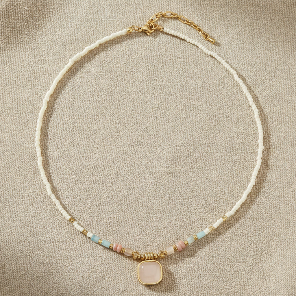 The Isla Beaded Necklace