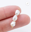 Triple Pearl Charm