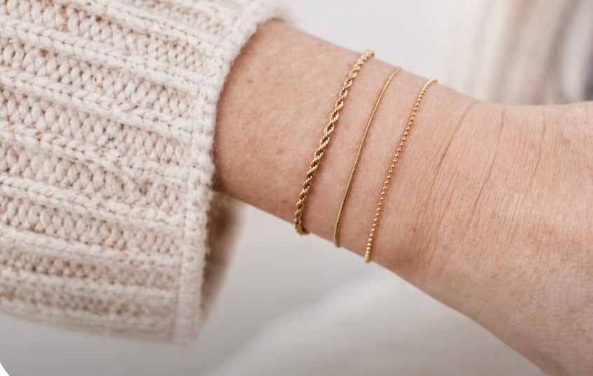 Honey Light Bracelets | Gold