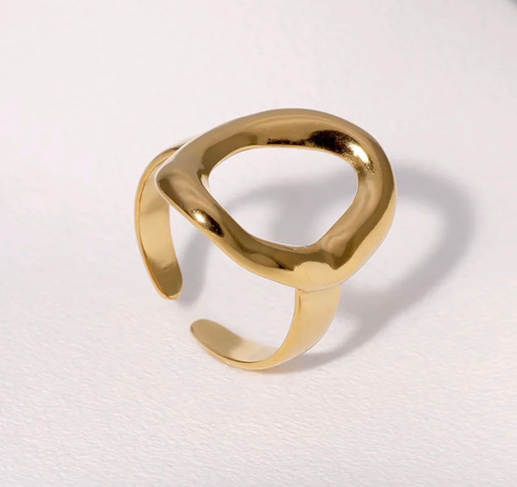 Halo Ring | Gold & Silver